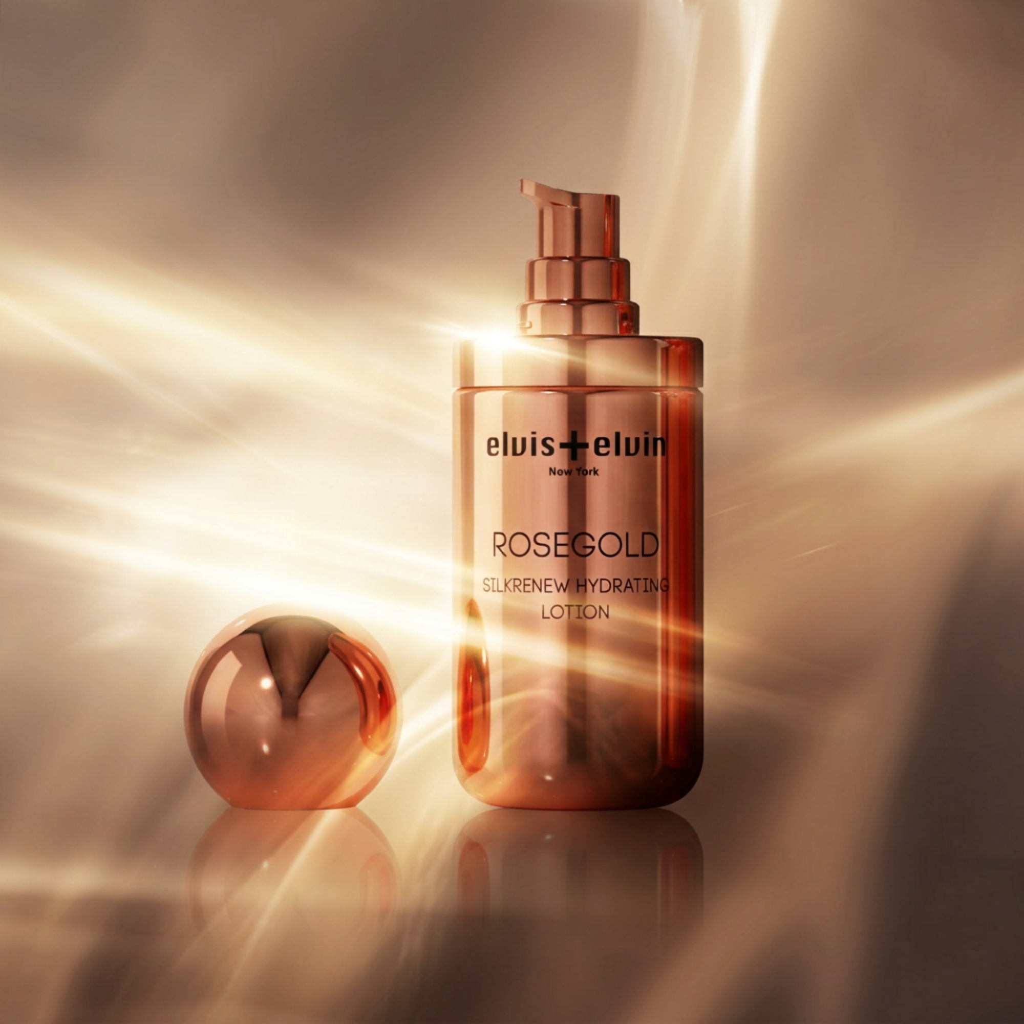 elvis+elvin RoseGold SilkRenew Hydrating Lotion