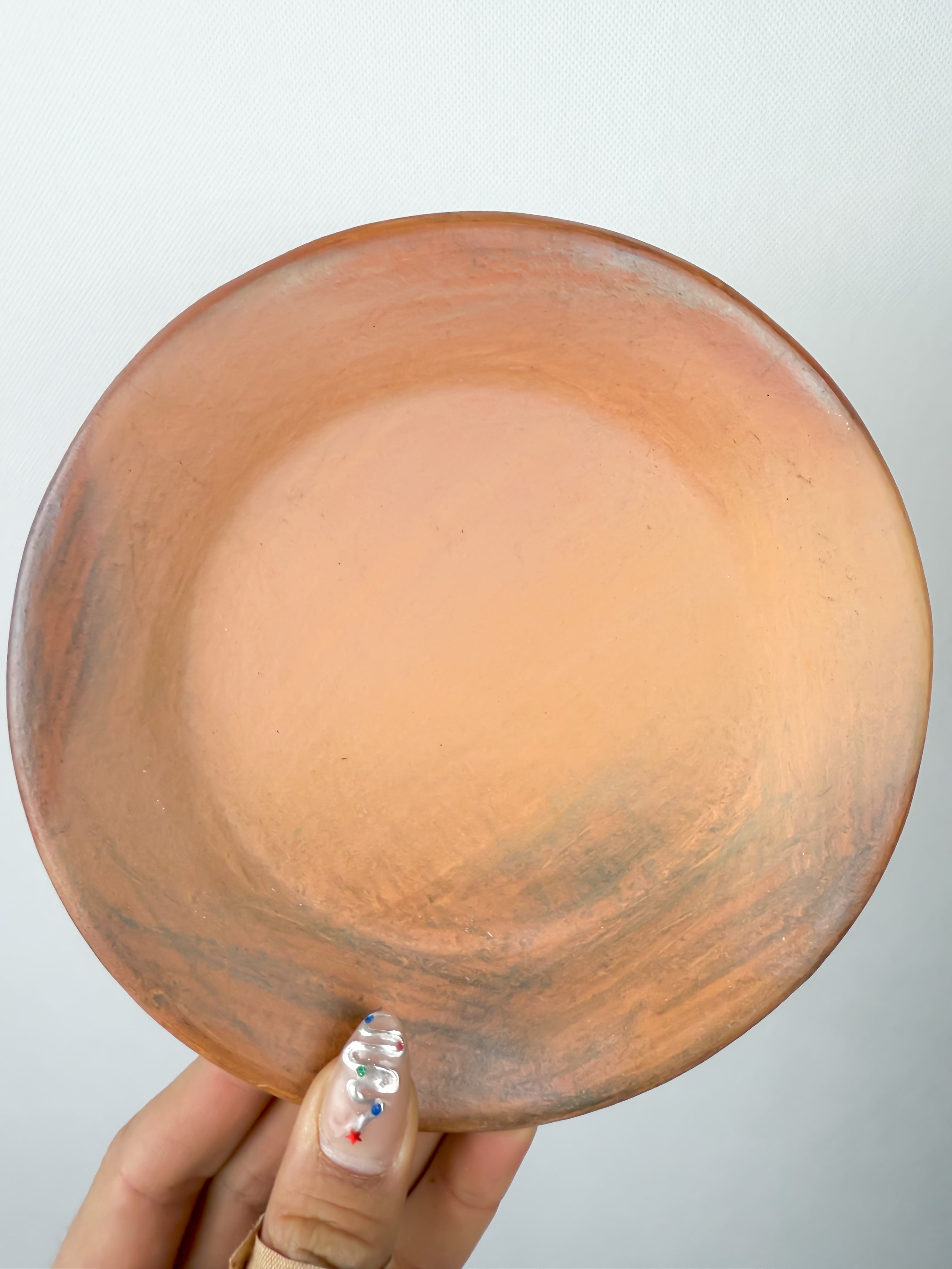 Oaxaca Red Clay Heart Mug - Taza Corazon