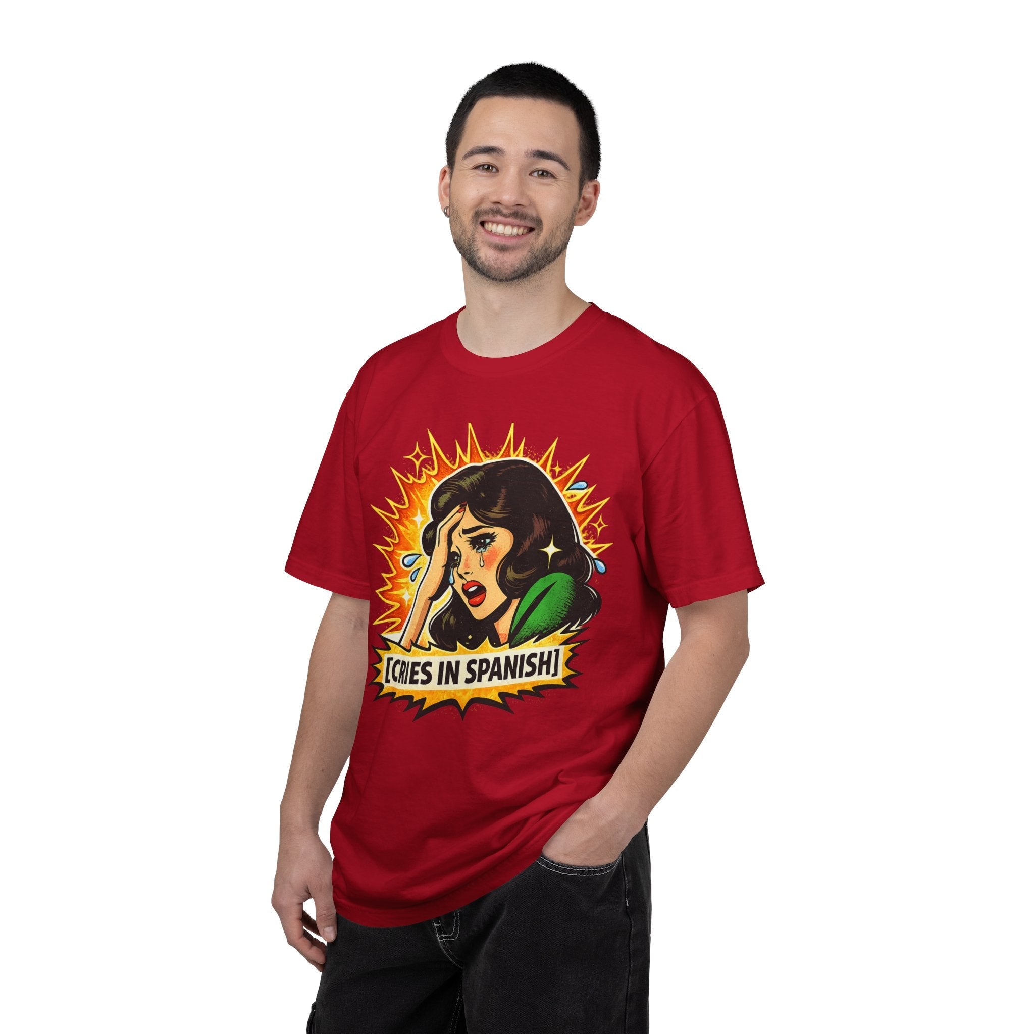 Telenovela Cries in Spanish T-shirt | Heavy Cotton | 5 Colors