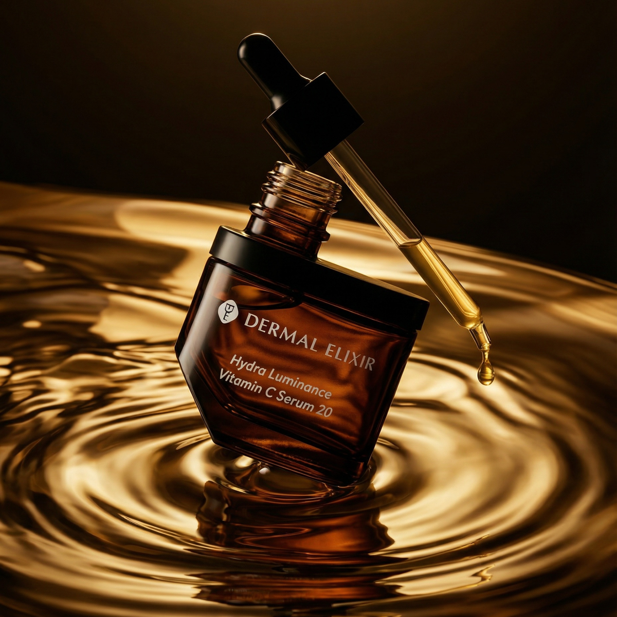 Dermal Elixir Hydra Luminance Vitamin C Serum 20 with Ferulic
