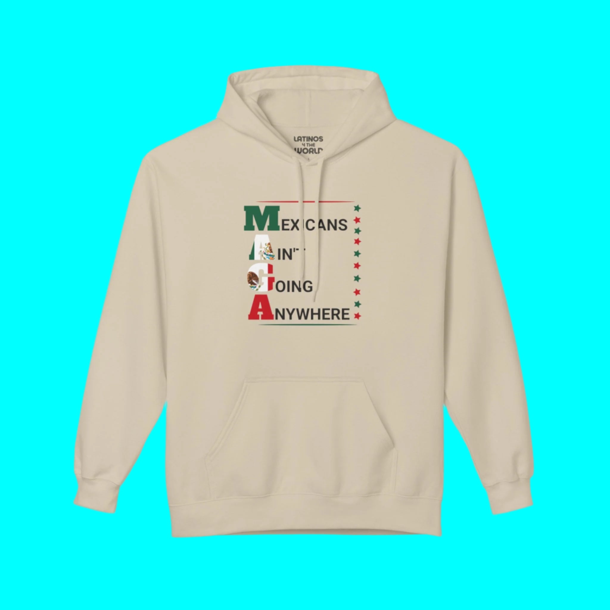 Mexicans Ain't Going Anywhere V2 Comfy Warm Hoodie | Funny Latino Pride | 3 Colors