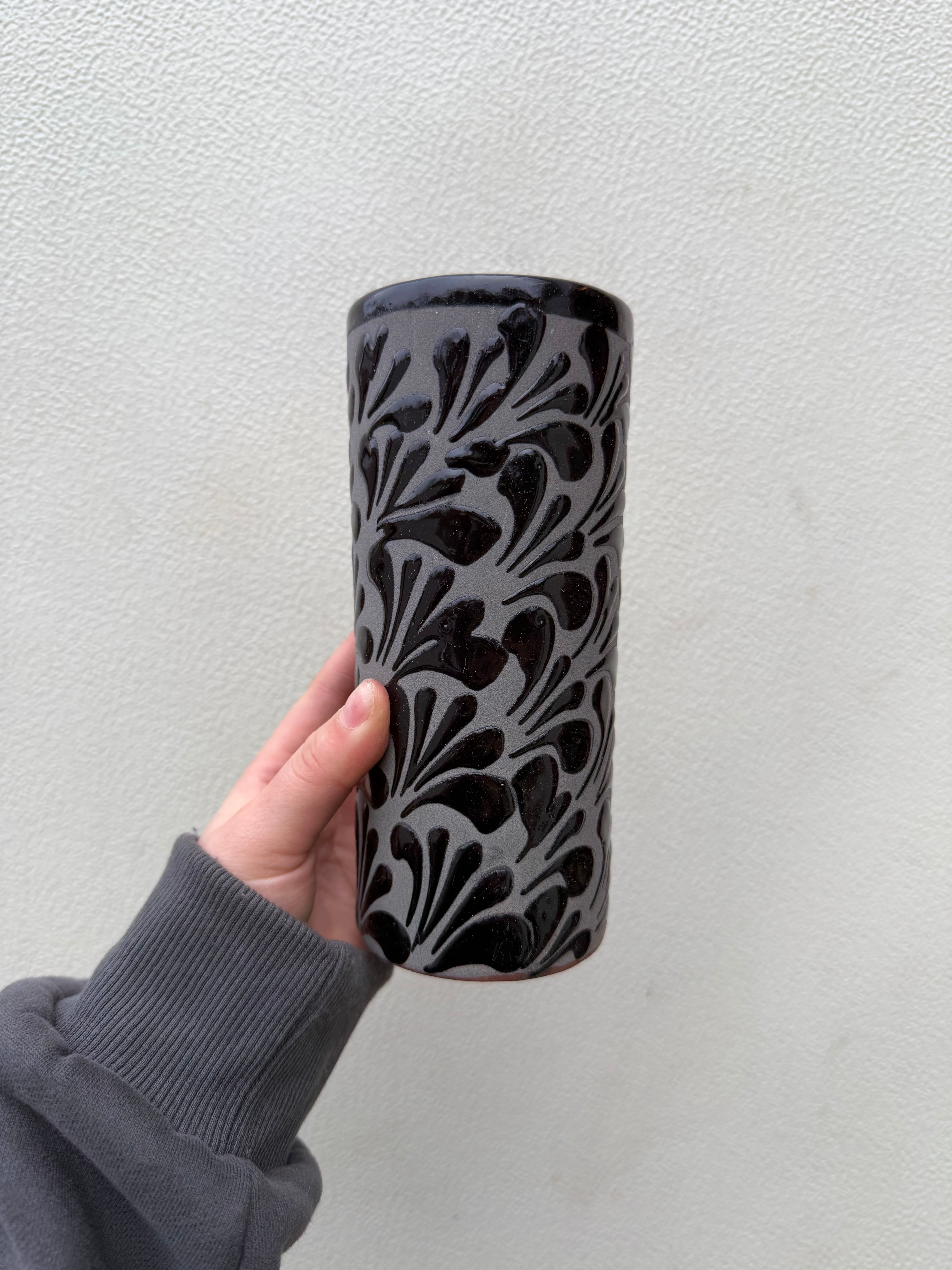 Black & Gray Mexican Barro Cup