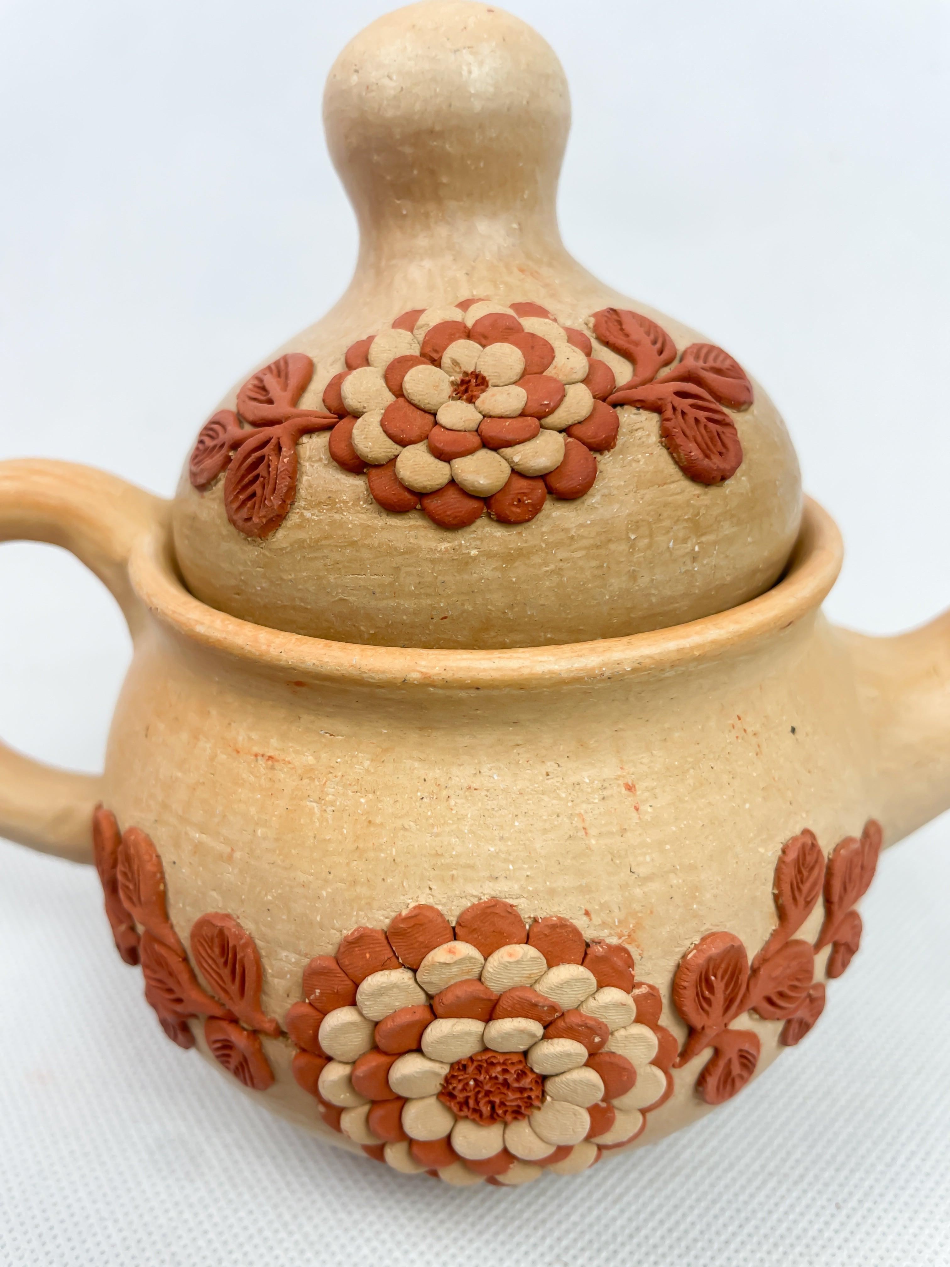 Velasco Oaxaca Red Clay Tea Pot - Tetera Barro