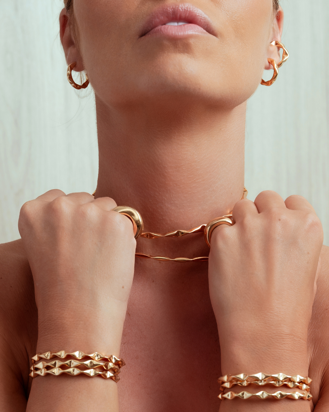 Sabrina Gold Choker