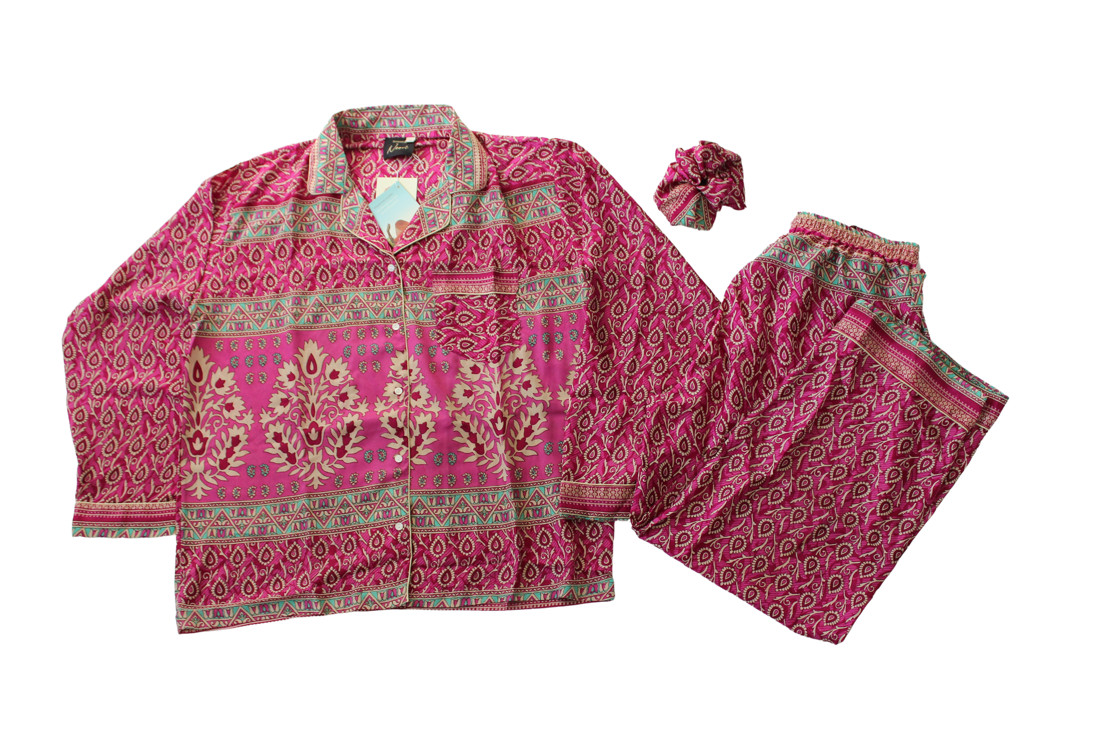 Upcycled Sari Loungewear Sets-XL