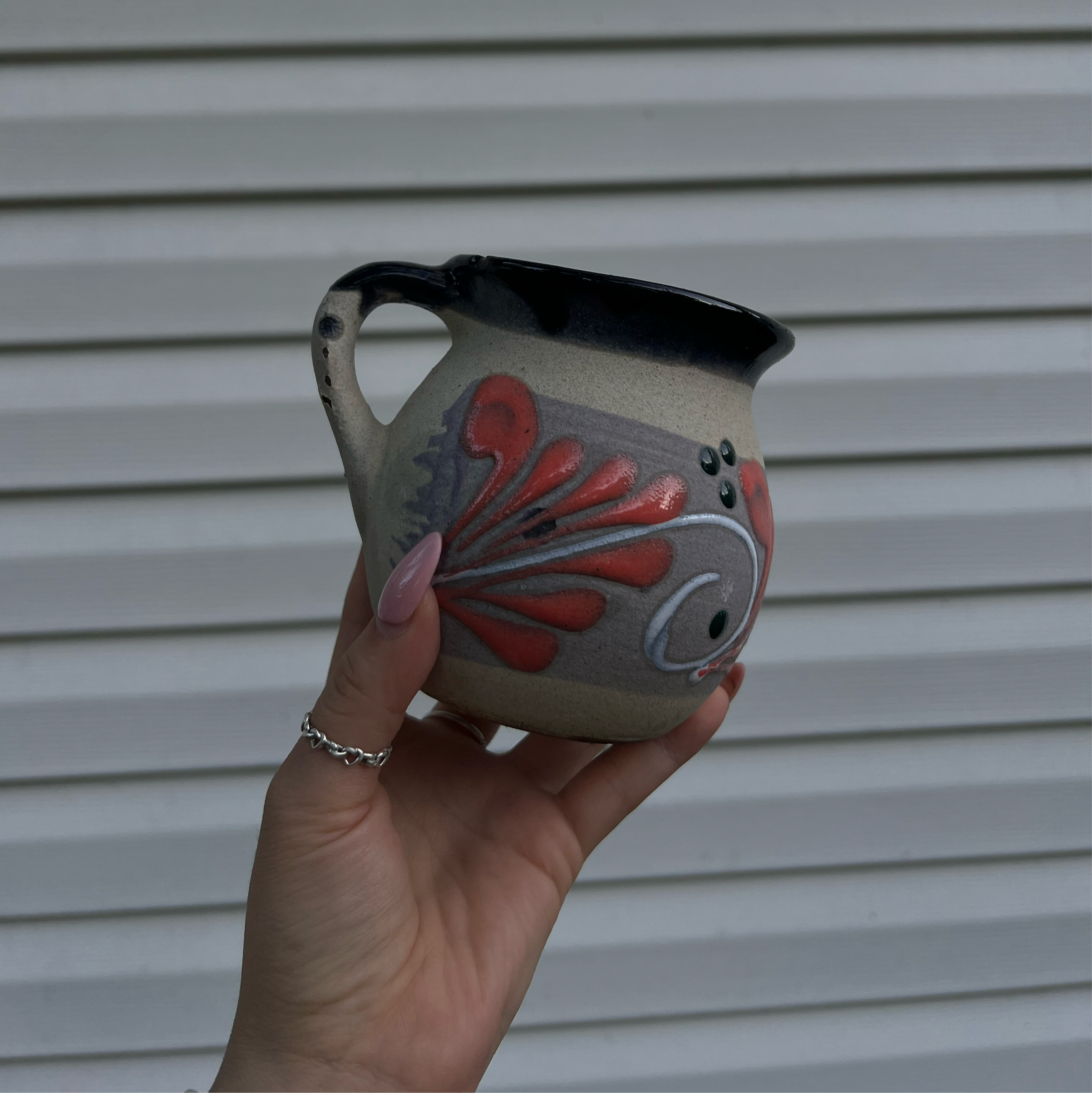 Traditional Purple Artesanal Mug