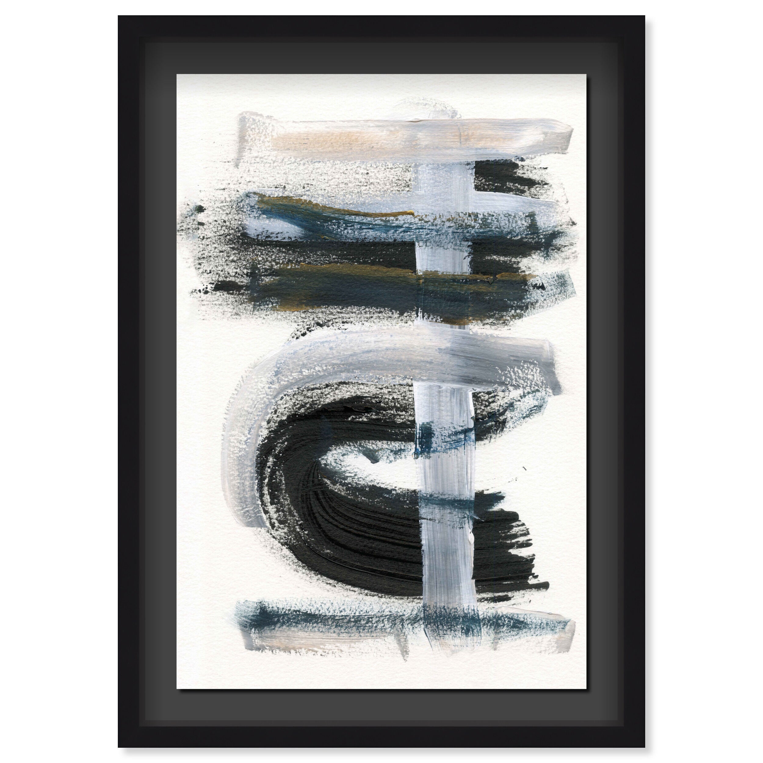 Around - Displayed in a shadowbox