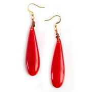 Caribbean Emerald Teardrop Earrings