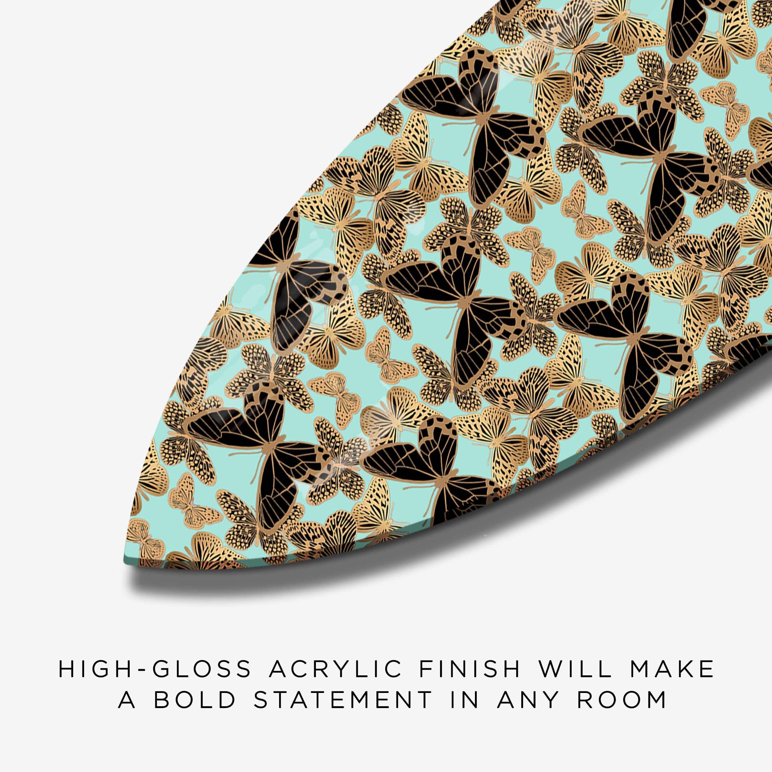 Butterfly Pattern Surfboard