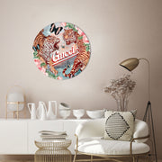 Parma Tigers - Round Acrylic Art