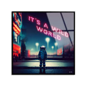 Wild World - Framed Acrylic Art