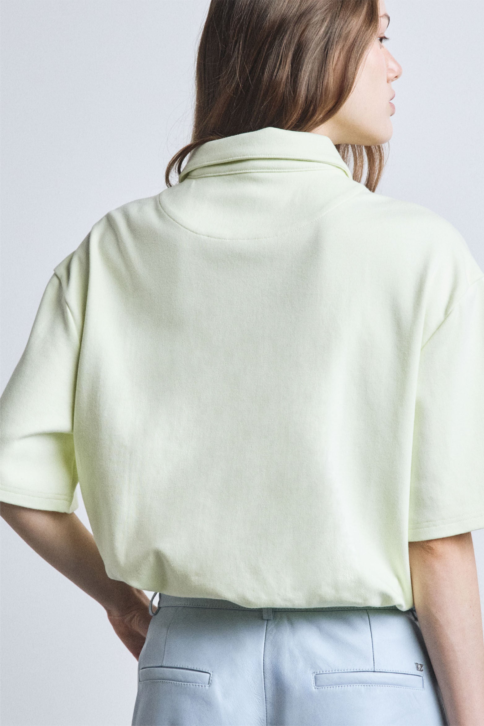 Spring short sleeve polo for men