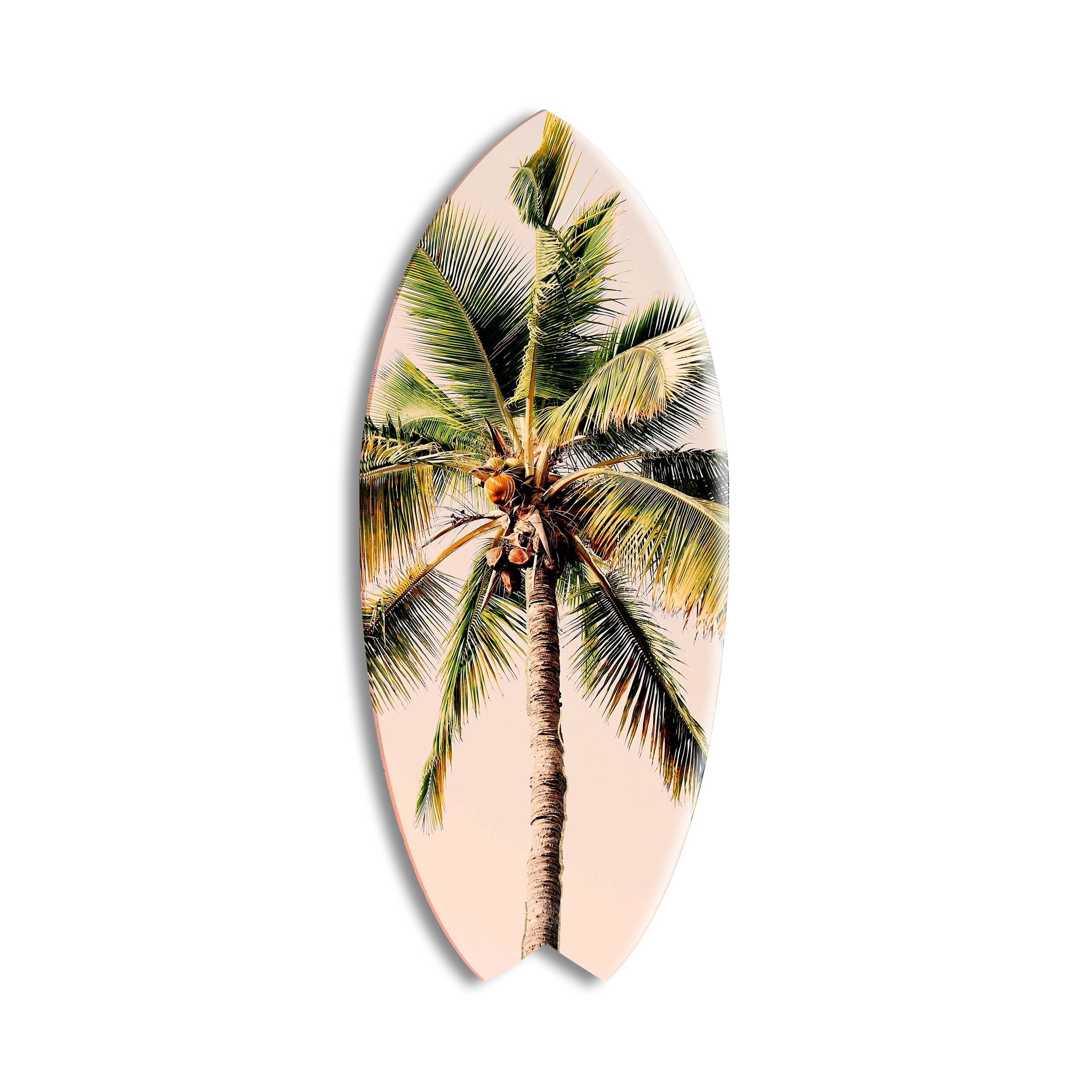 Gold Palm Skimboard
