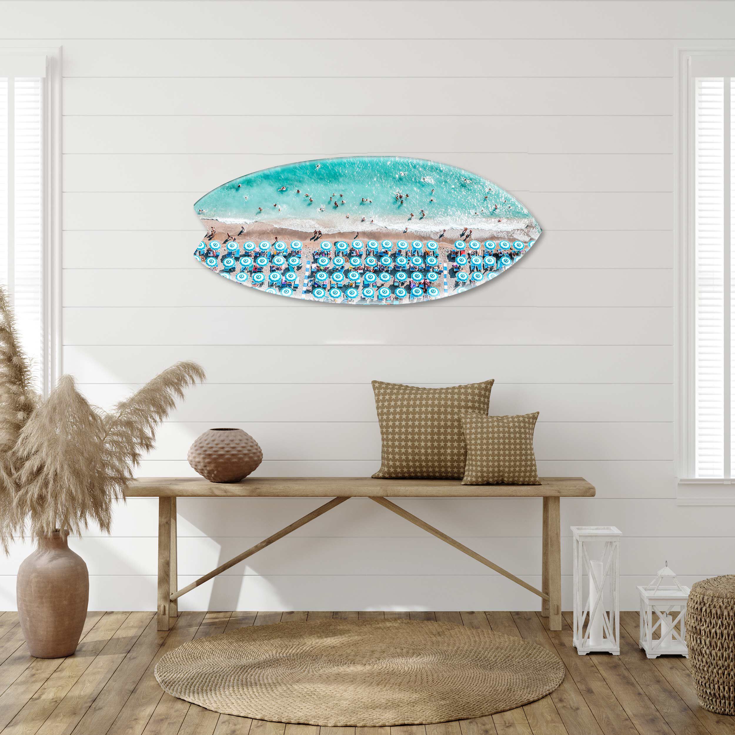 Paradise Beach Umbrellas Skimboard