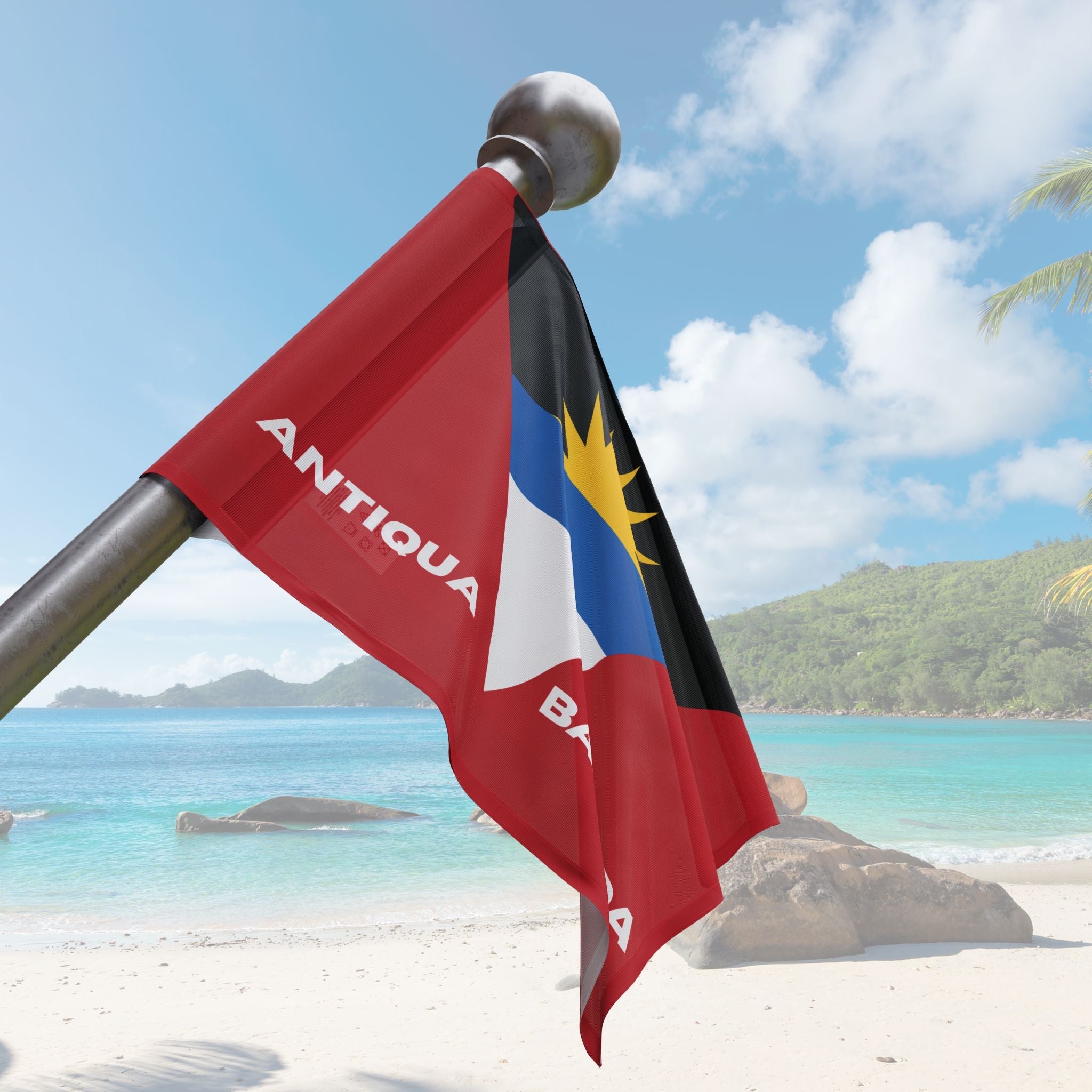 Antigua and Barbuda Flag Wall Art