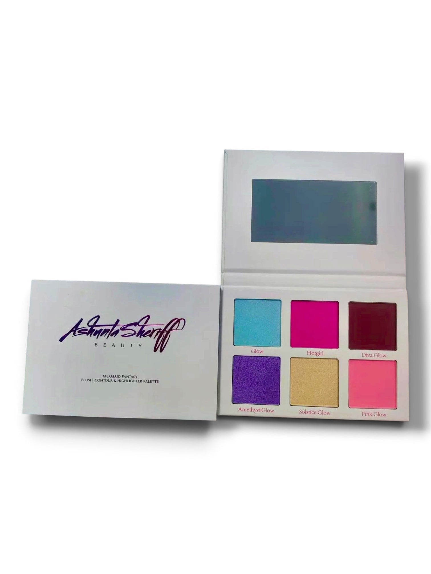 Ashunta Sheriff Beauty Mermaid Fantasy Blush & Highlighter Palette