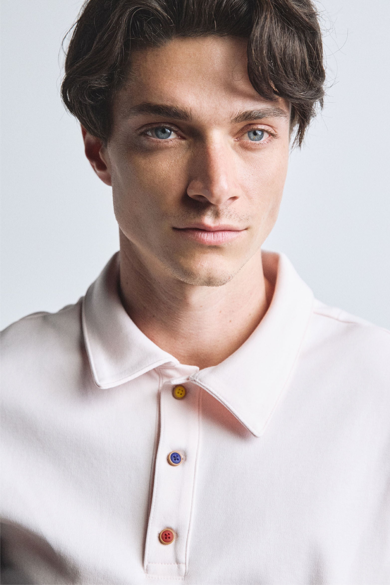 Spring short sleeve polo for men
