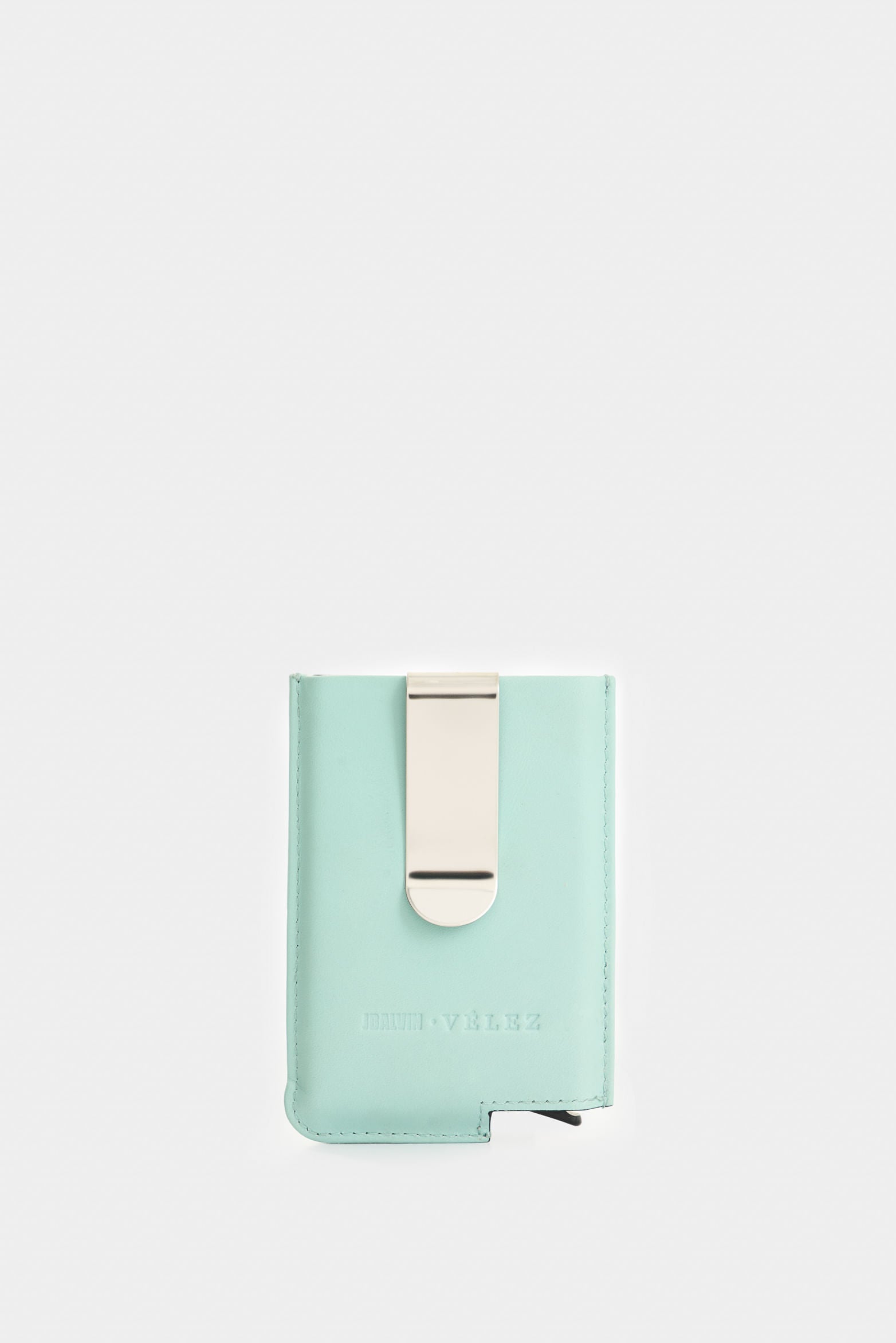Miniwallet leather document holder for men
