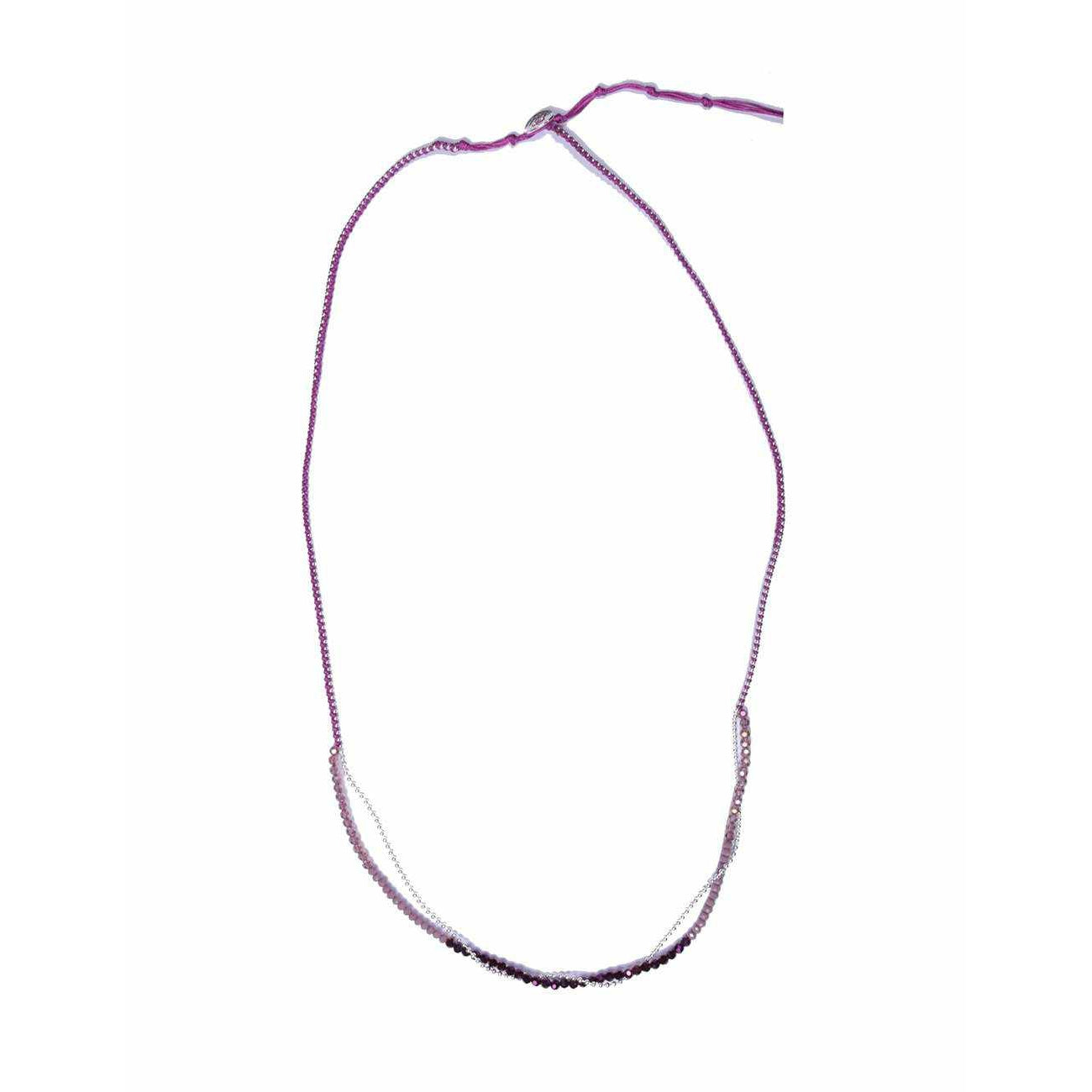 Anita Bead and Chain Wrap Bracelet Necklace – Thailand