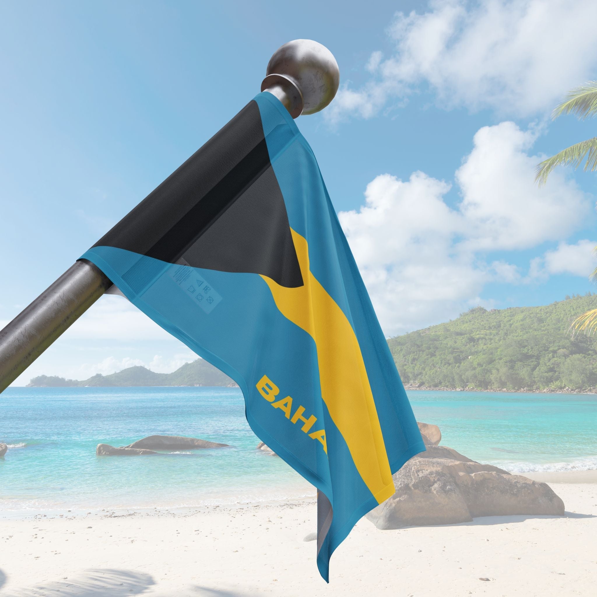 Bahamas Flag Wall Art