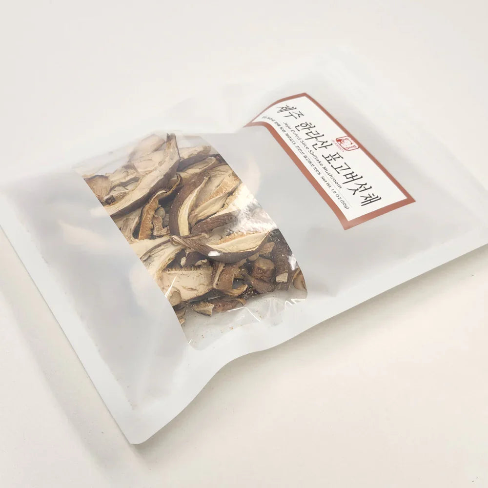 Jeju Hallasan Sliced Shiitake Mushrooms (50g)