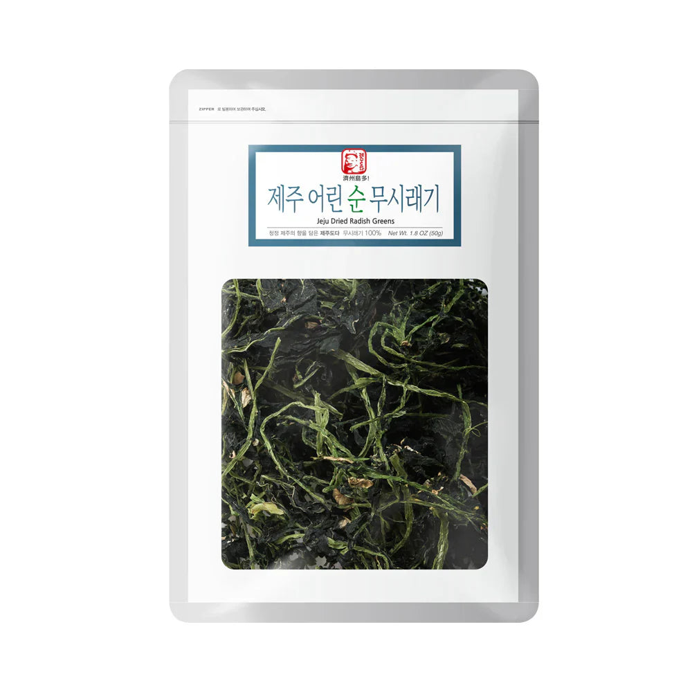 Jeju Dried Young Radish Greens (50g)