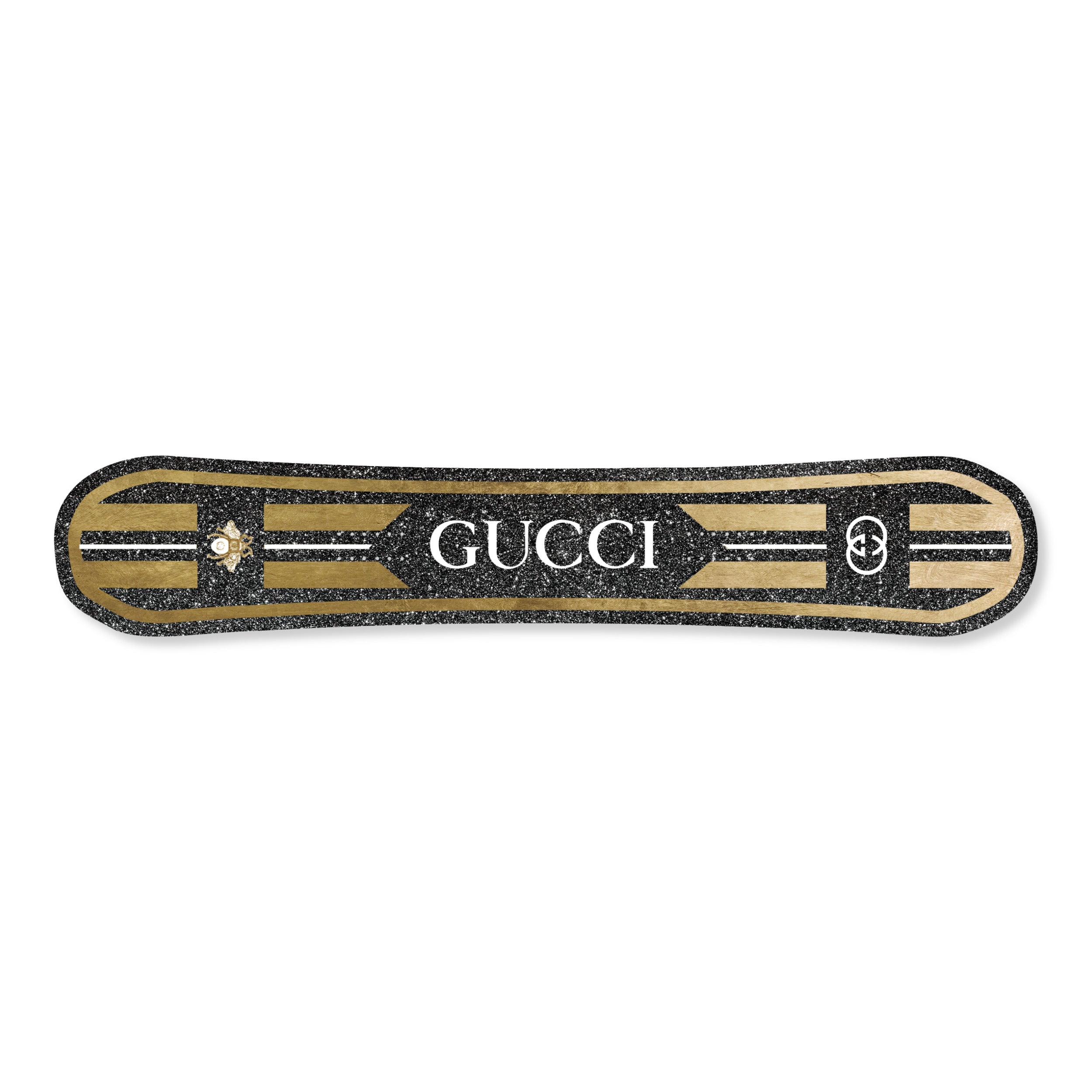 Italian Bee on Snow Snowboard