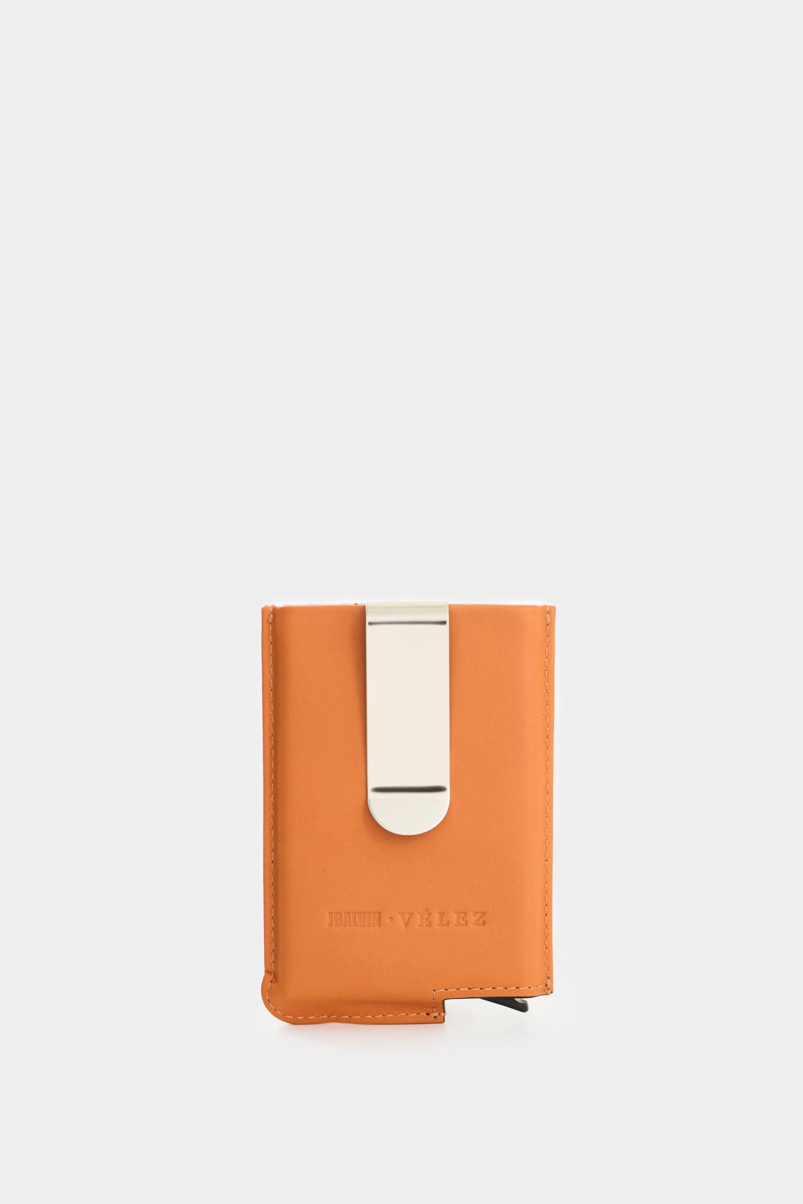 Miniwallet leather document holder for men