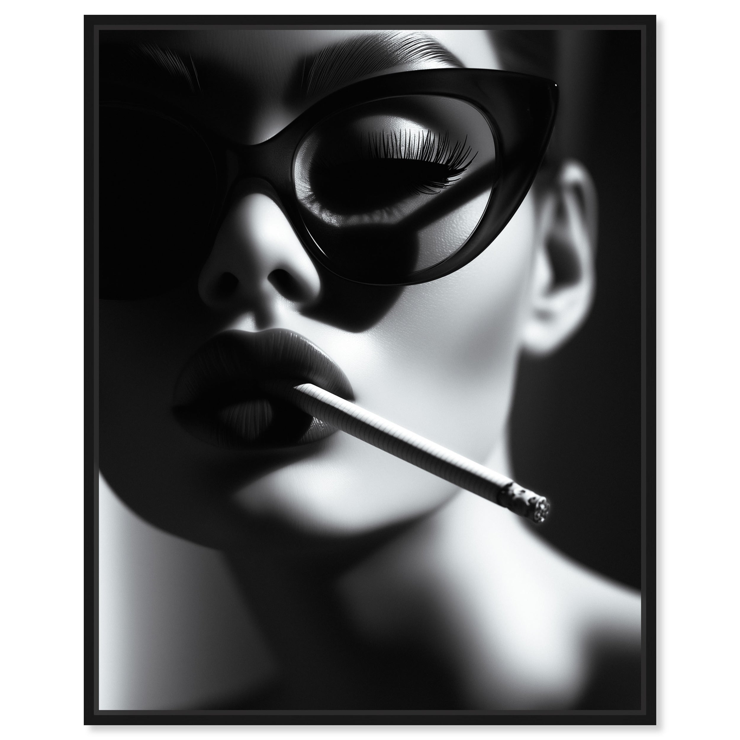 A Hollywood Star II - Framed Acrylic Art