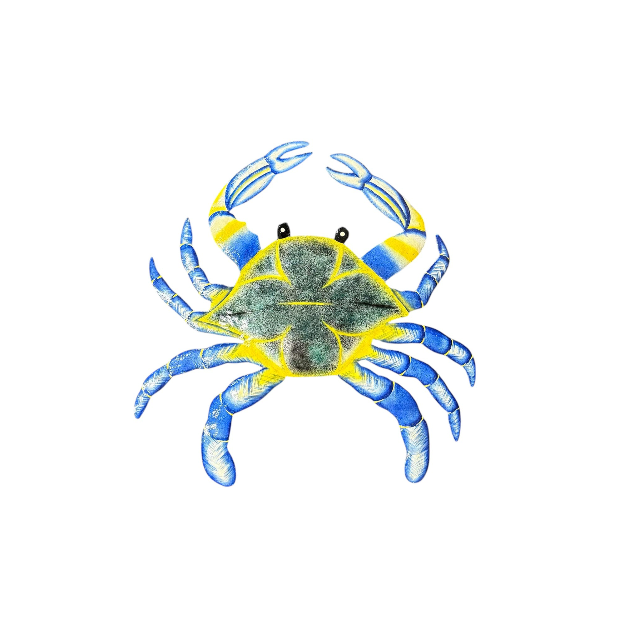 Medium Blue and Yellow Crab