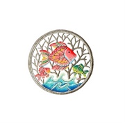 Medium Red Fish Round