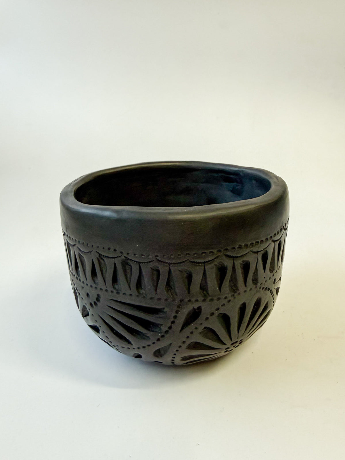 Oaxaca Black Clay Mugs - Taza Barro Negro