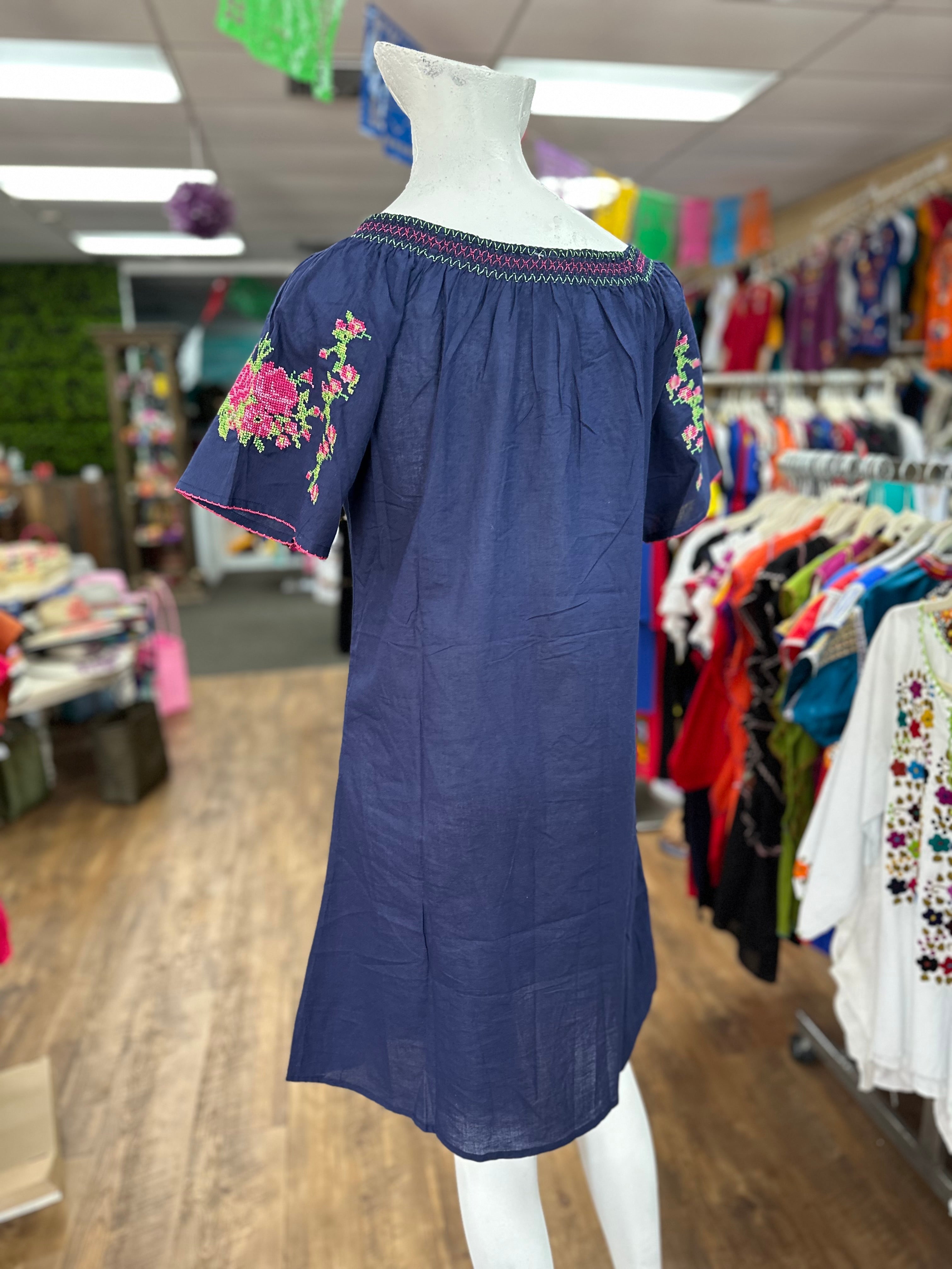Playa Dress Navy