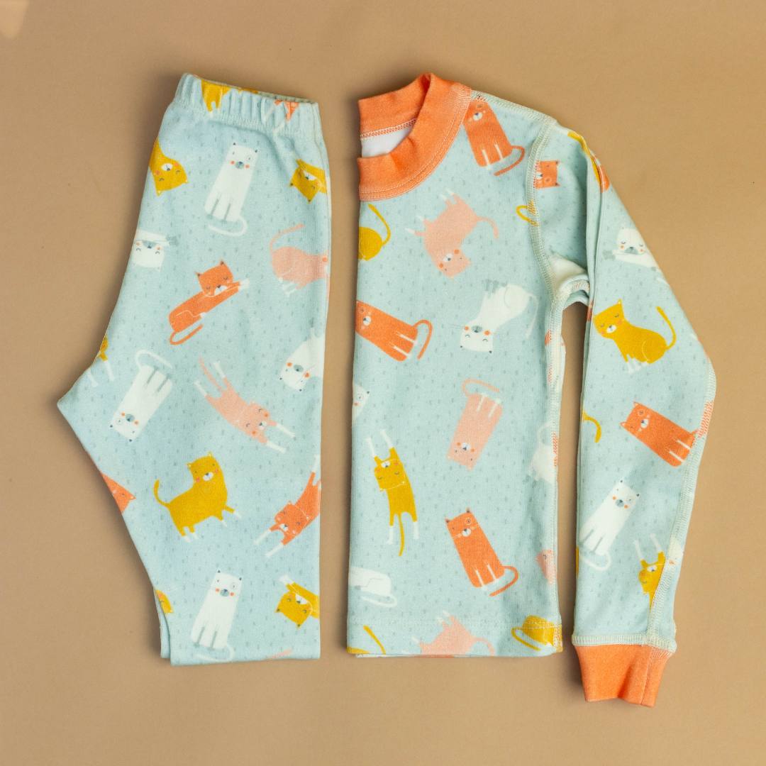 New Cats Organic Pajamas