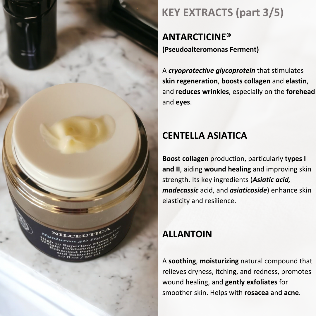 Hyaluron 3D Hydrator Multi Lamellar Emulsion The Advanced Response Face and Neck Cream-Serum