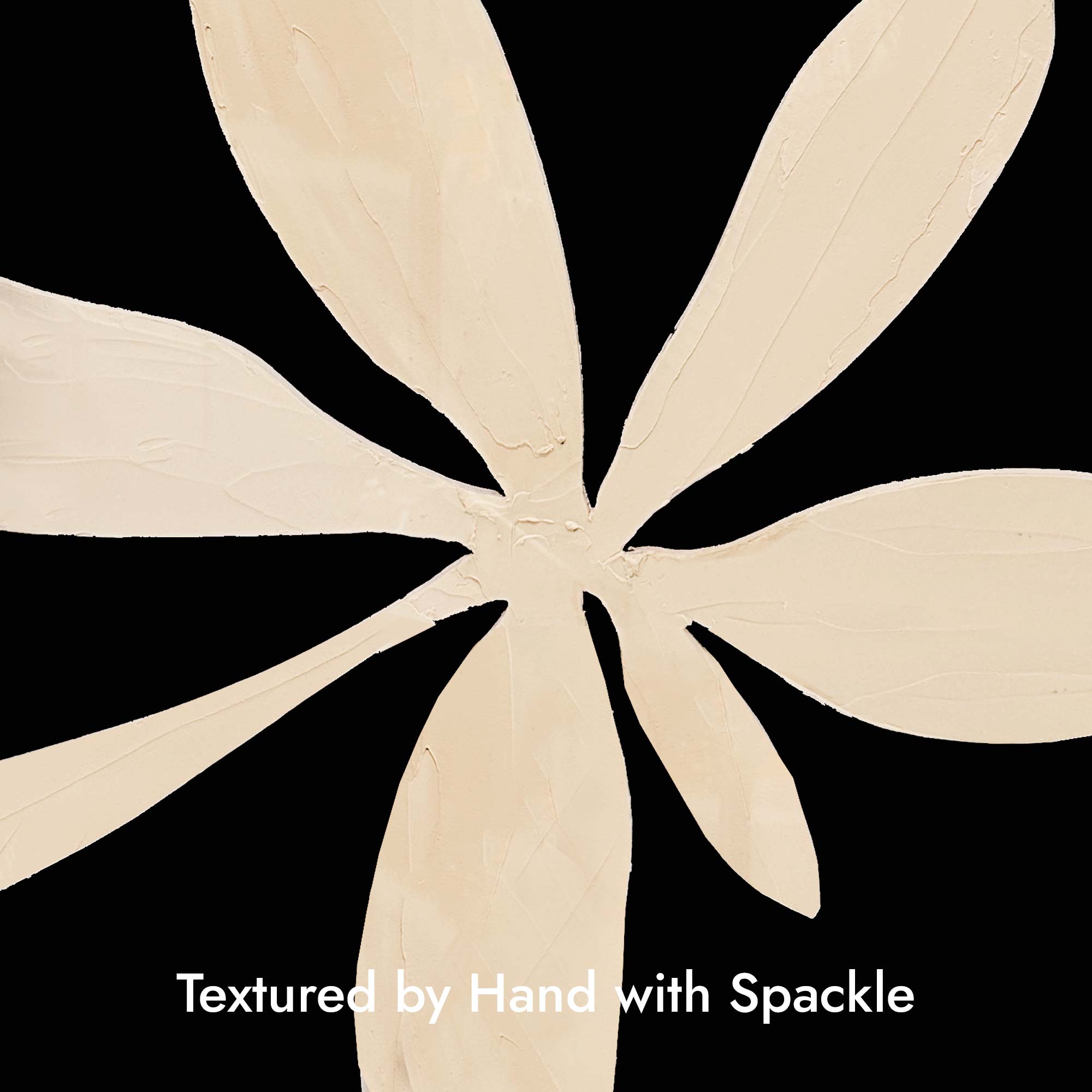 Dark Dahlia III - Sculptural 3D Wall Decor