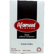 Al Ameed Dark Turkish Coffee Without Cardamom – 100g