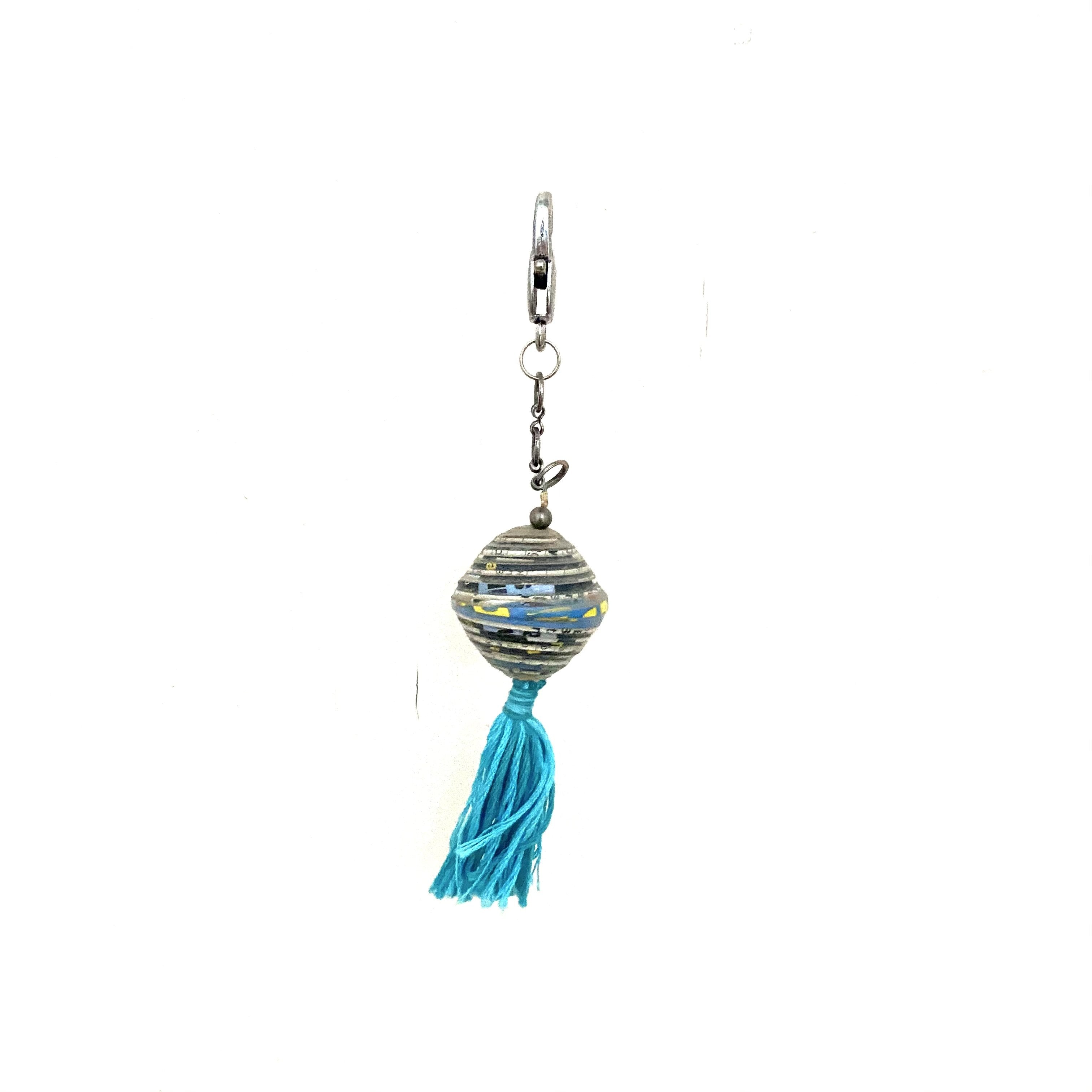 Cereal Box Bead Keychain