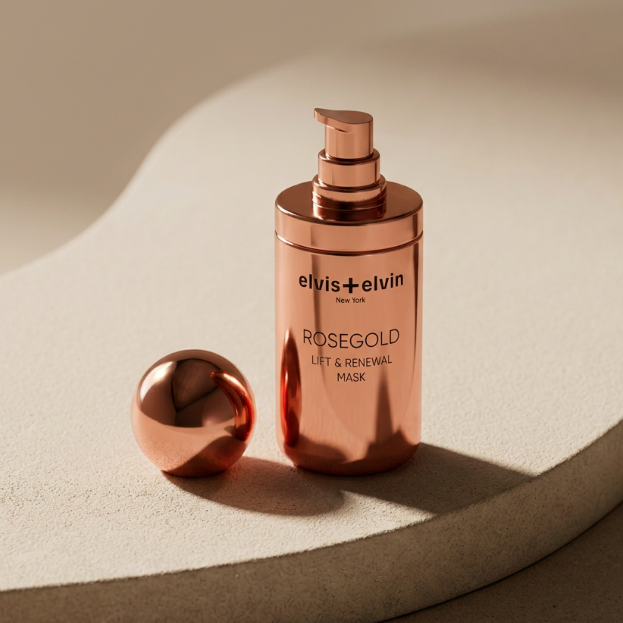 elvis+elvin RoseGold Lift & Renewal Mask
