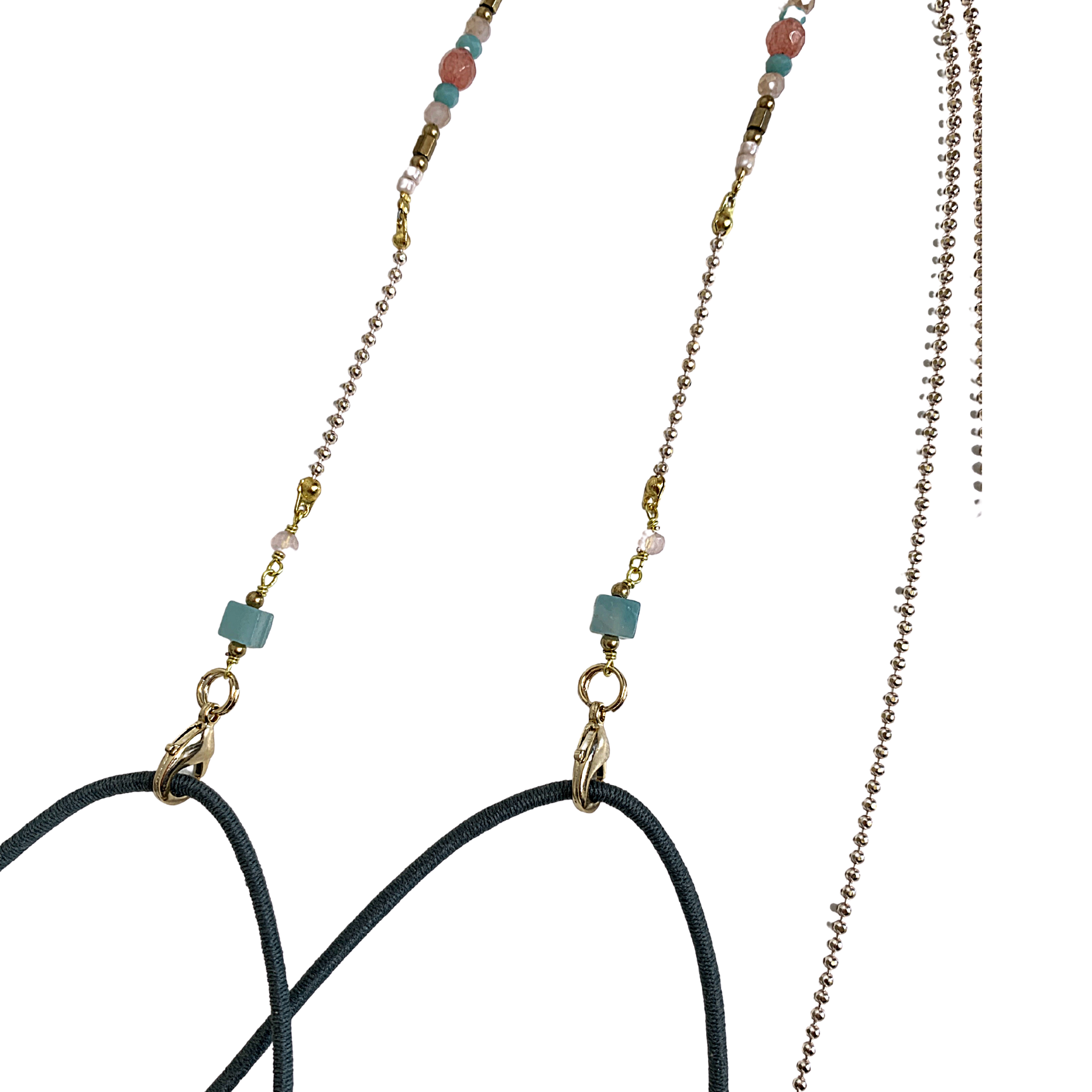 Olivia Semi-precious Stone Sunglass Chain - Thailand