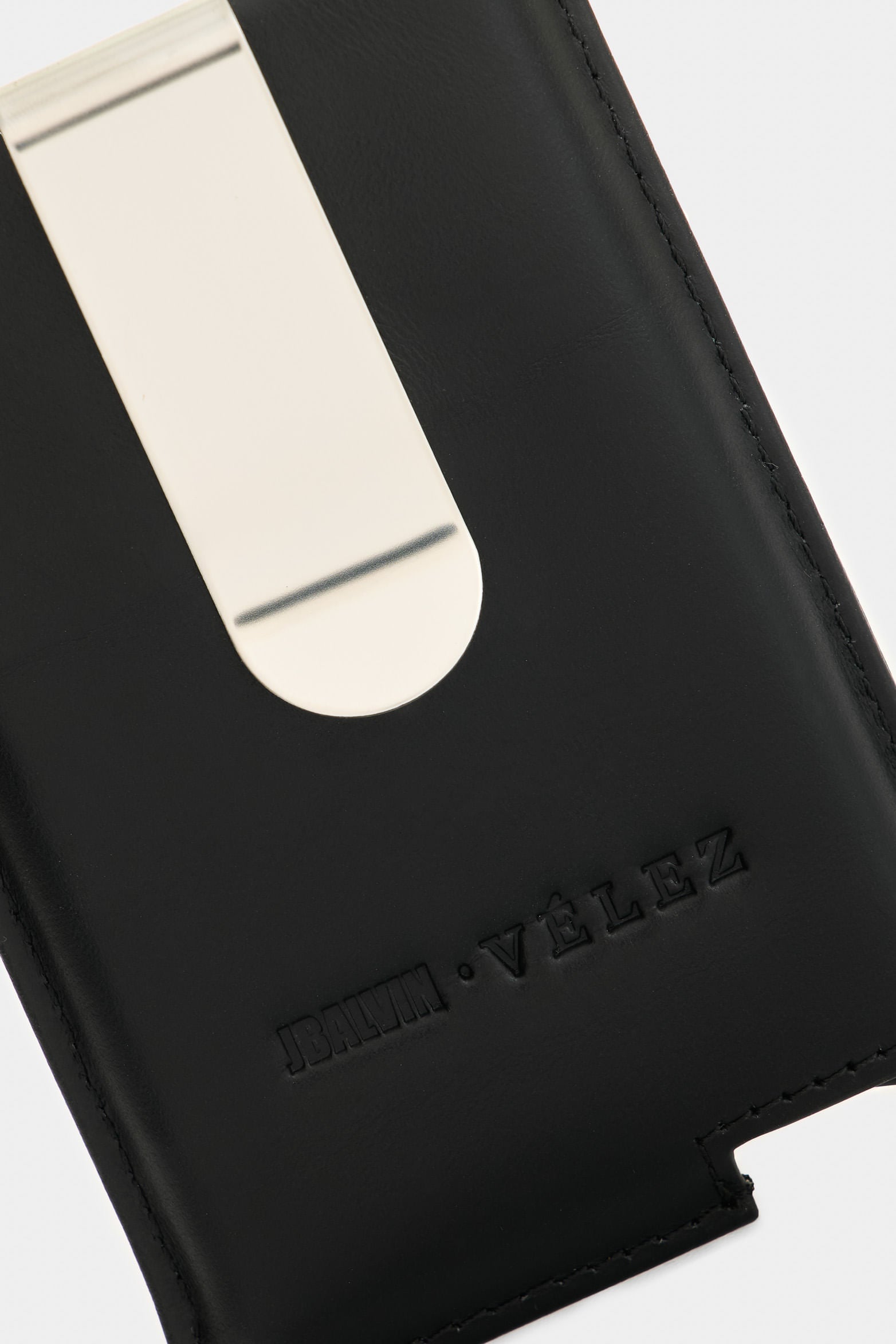 Miniwallet leather document holder for men