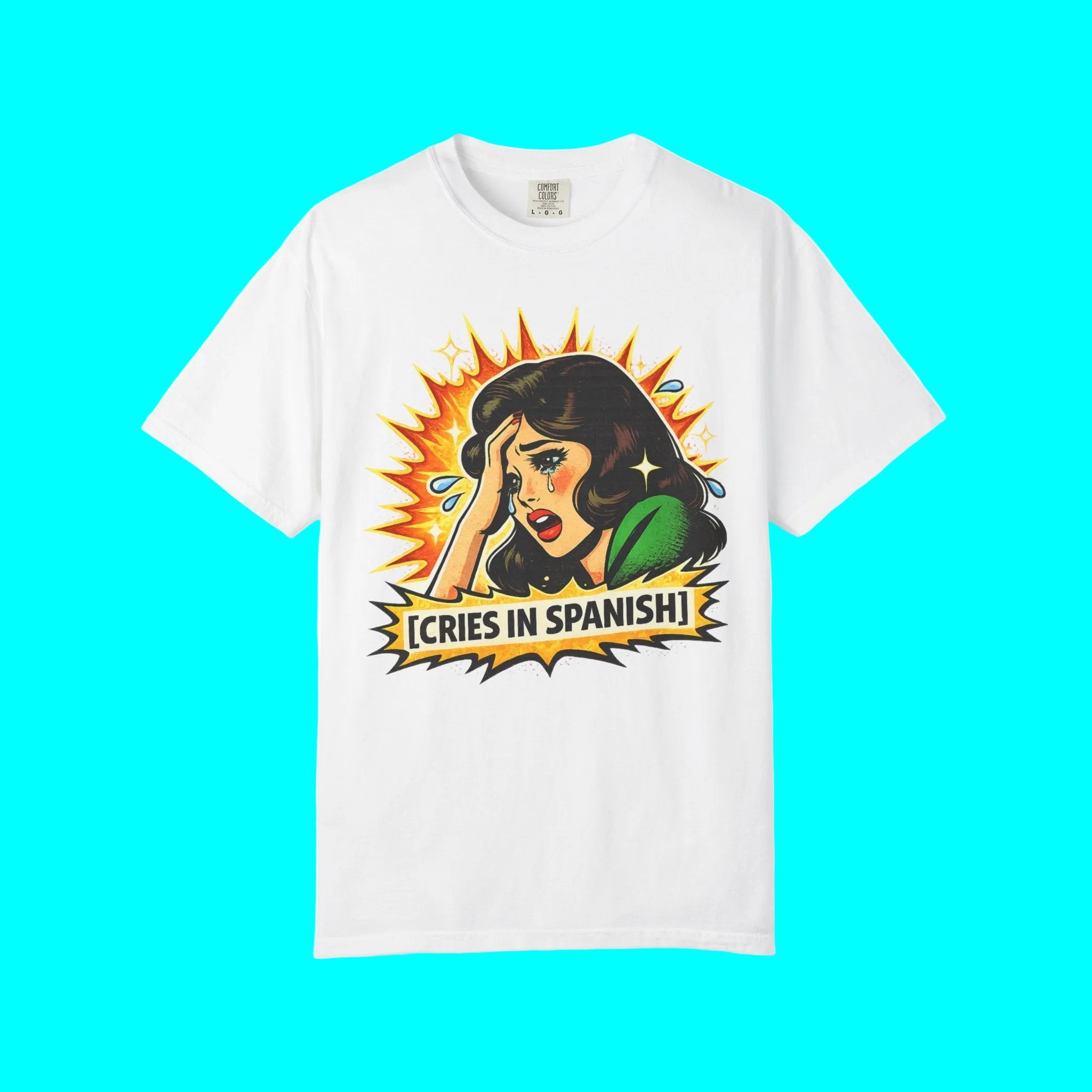 Telenovela Cries in Spanish T-shirt | Heavy Cotton | 5 Colors