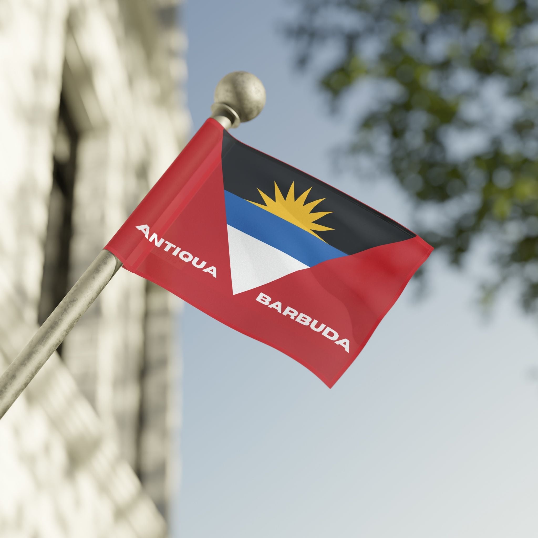 Antigua and Barbuda Flag Wall Art