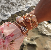 Grounding Stone Ocean Bracelet (Red Jasper) or Vitality Stone Ocean Bracelet (Pink Aventurine)