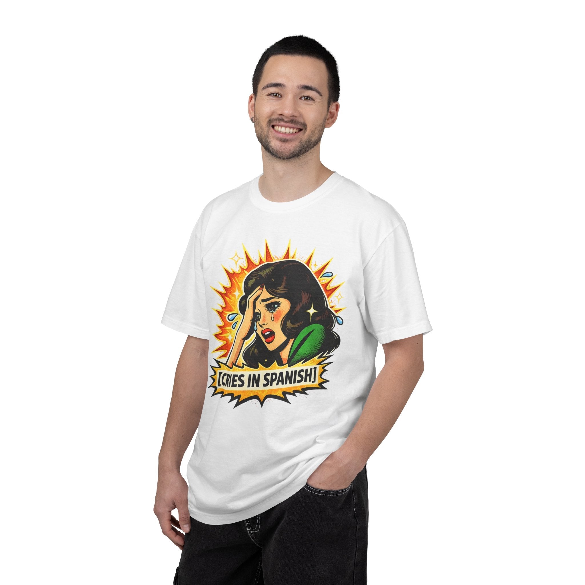Telenovela Cries in Spanish T-shirt | Heavy Cotton | 5 Colors