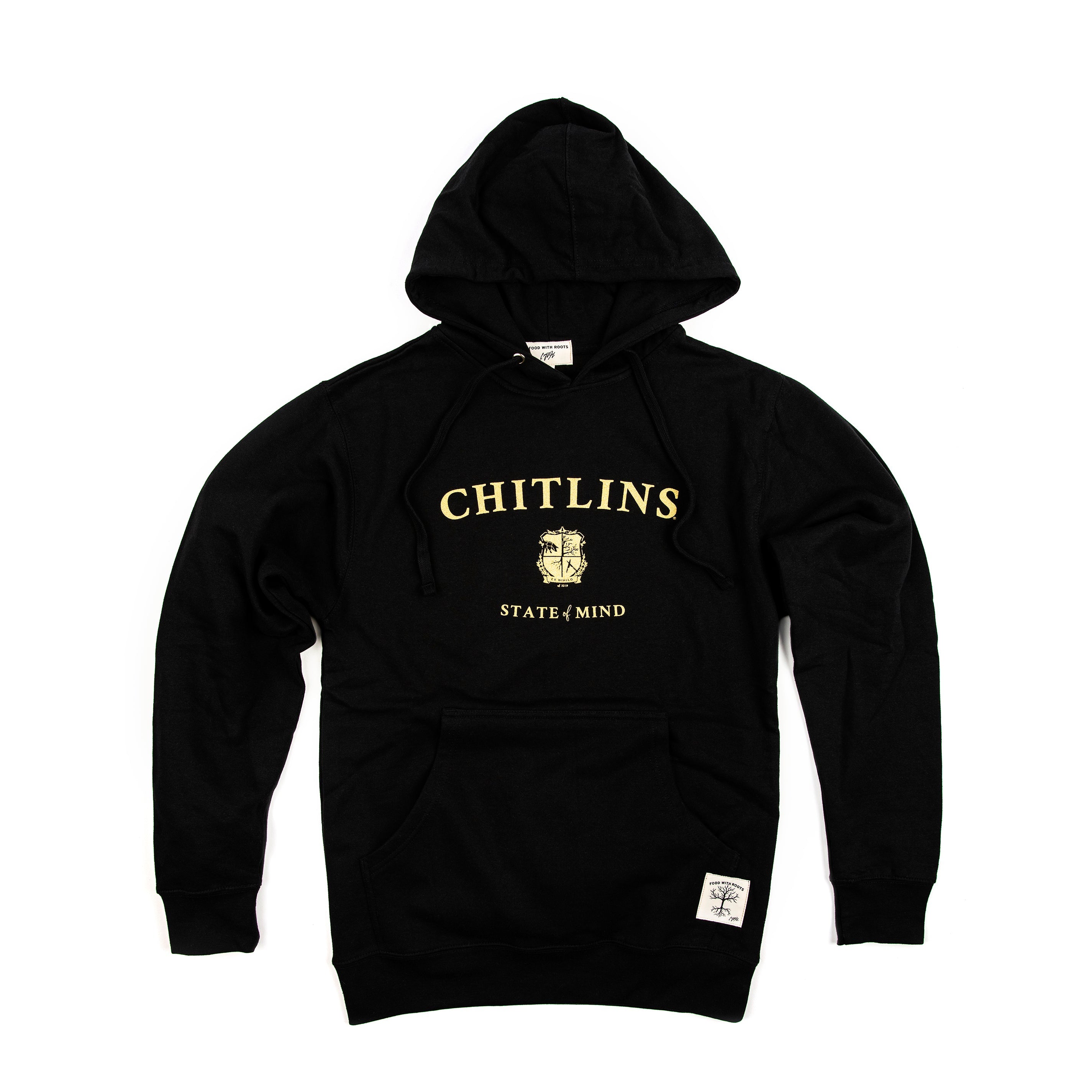 Chitlins State of Mind Hoodie in Black