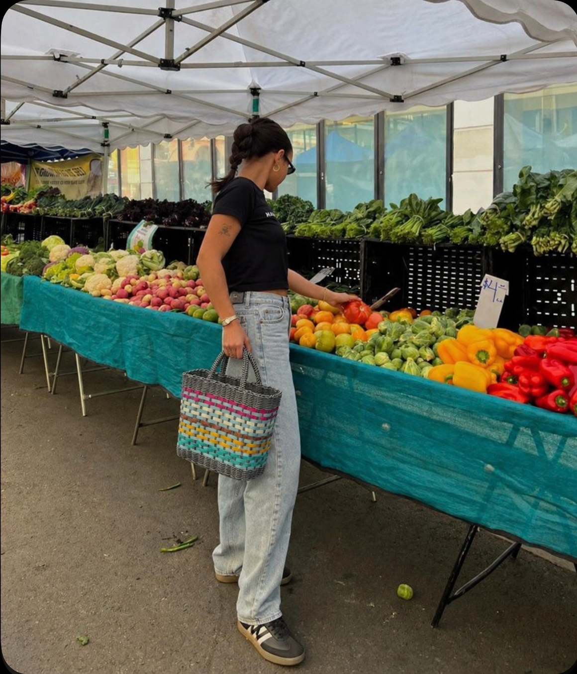 Mexican Handwoven Market Bag