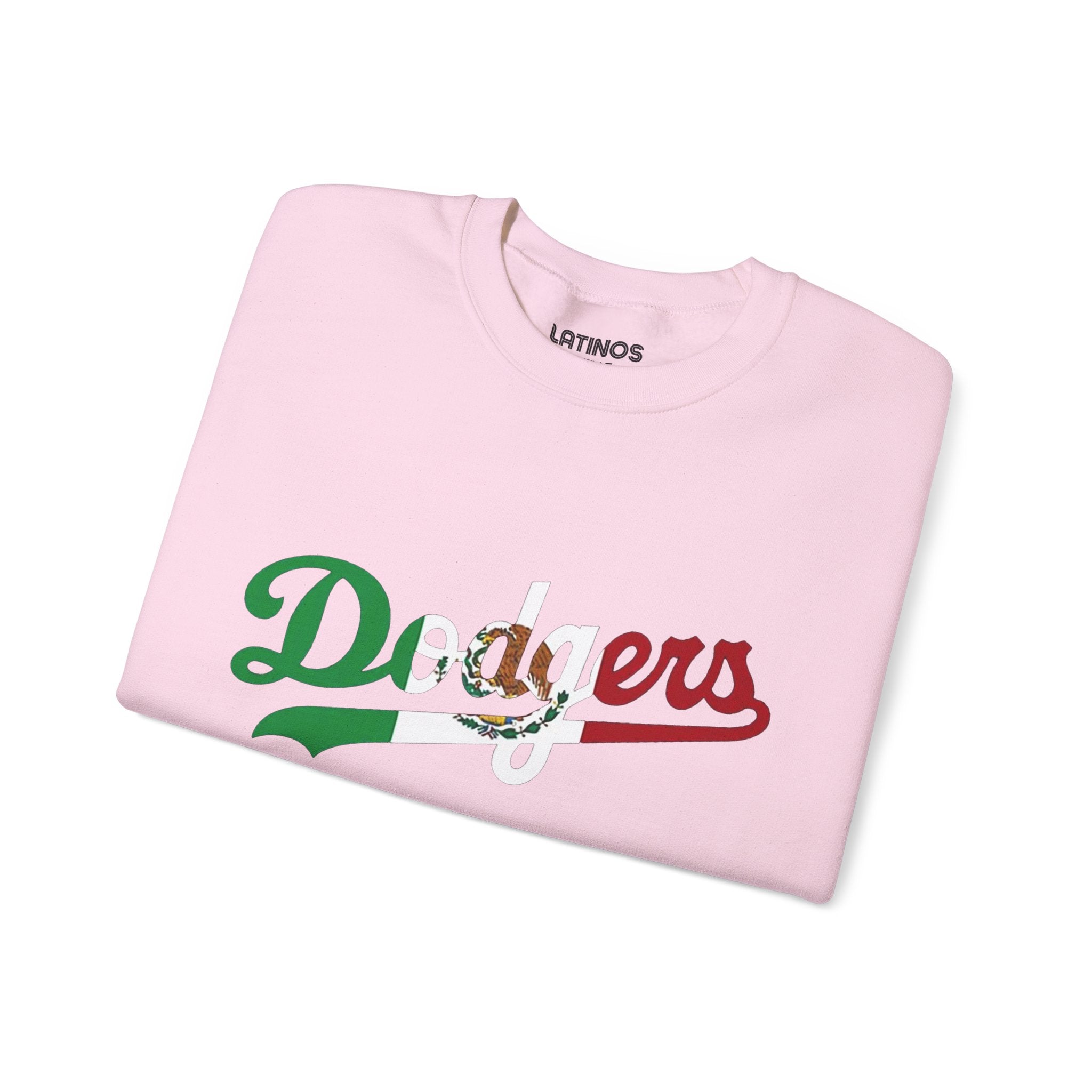 Los Angeles Mexican Pride Dodger Crewneck Sweatshirt | World Series 2025 LA Champions Baseball | Funny Latino | 3 Colors