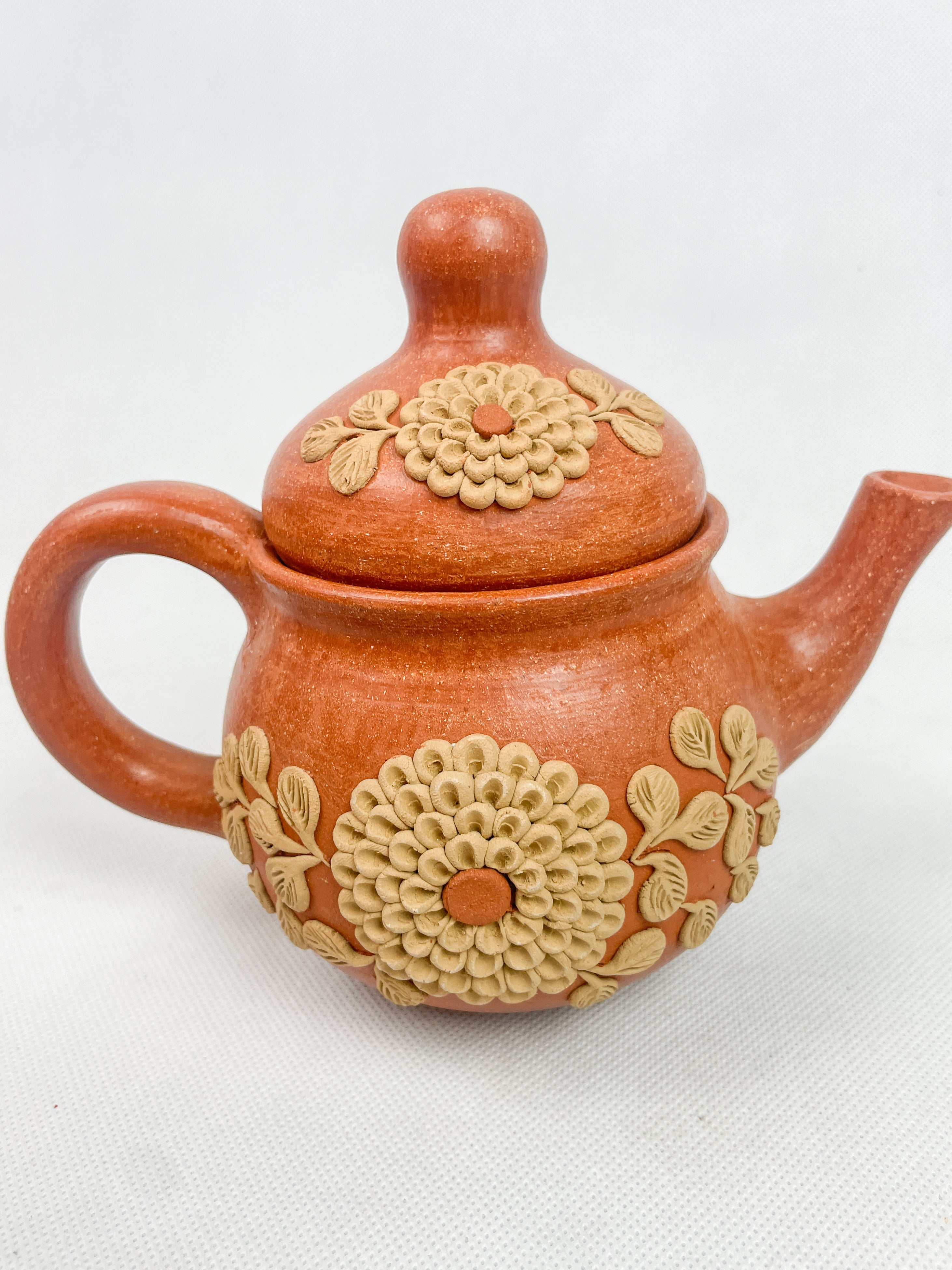 Velasco Oaxaca Red Clay Tea Pot - Tetera Barro