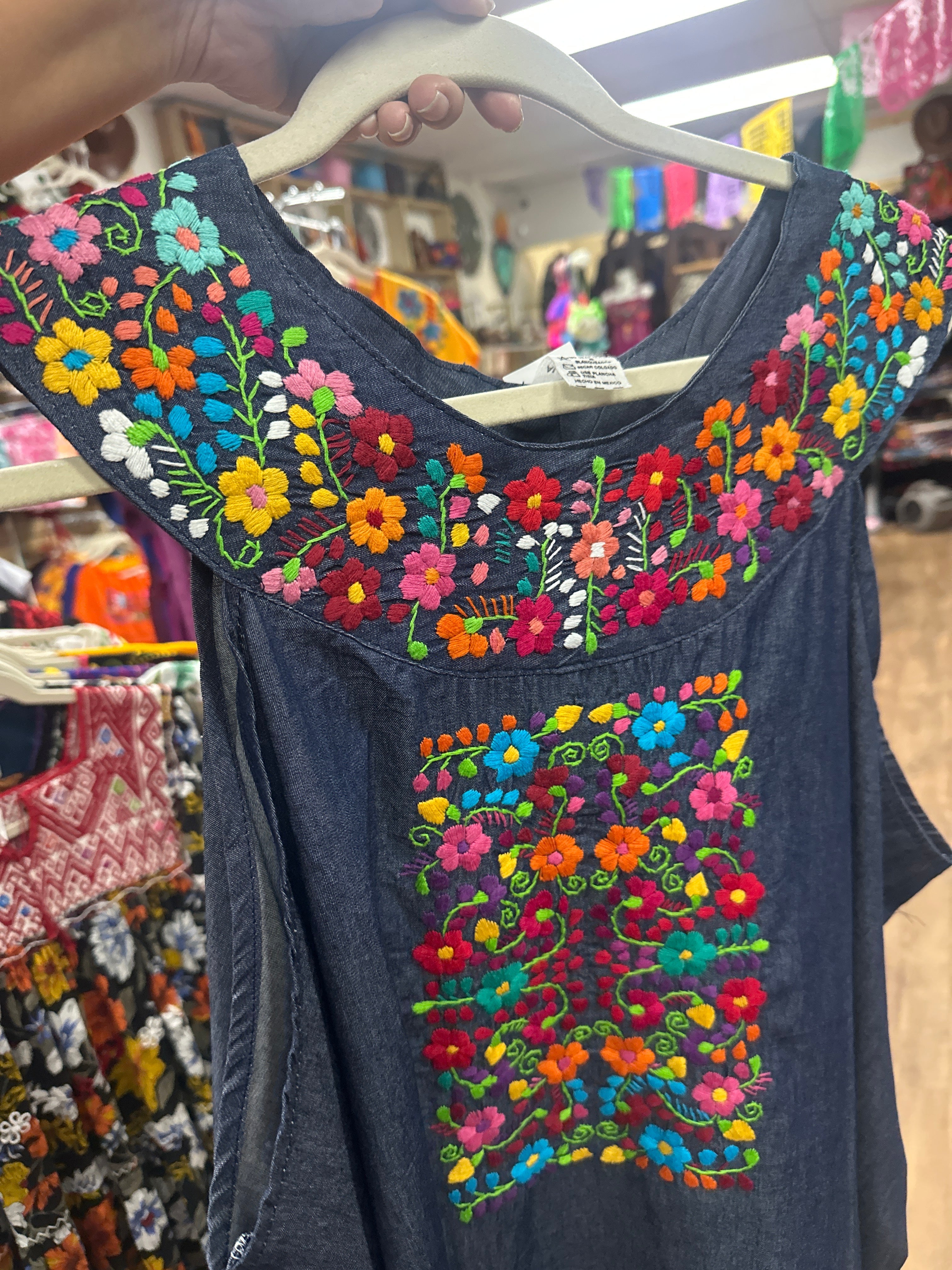 Mexican Denim Cleo Dress